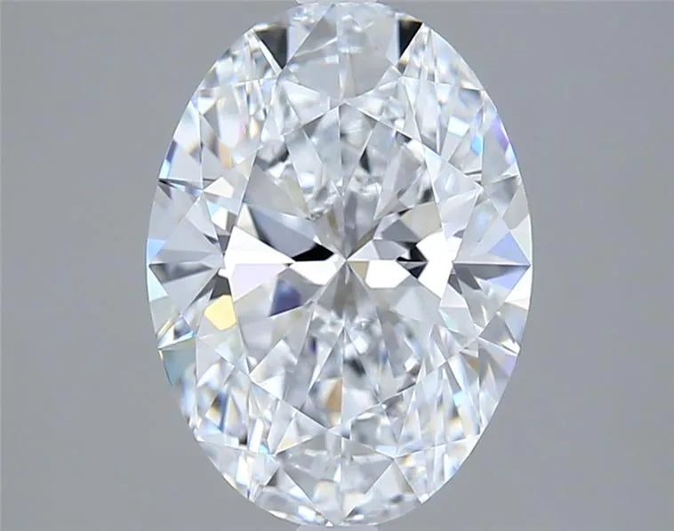 3.55ct Oval Lab Grown Diamond (Colour E, Clarity VVS2, IGI Certified)