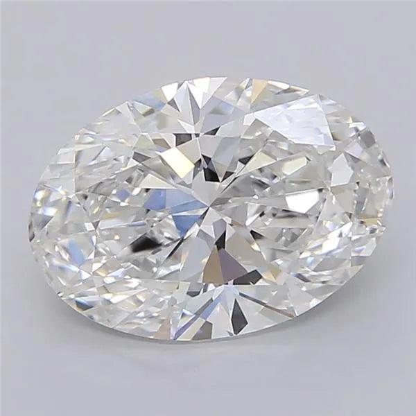 3.55ct Oval Lab Grown Diamond (Colour F, Clarity VVS2, IGI Certified)