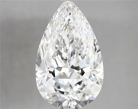 3.55ct Pear Lab Grown Diamond (Colour D, Clarity VVS1, IGI Certified)