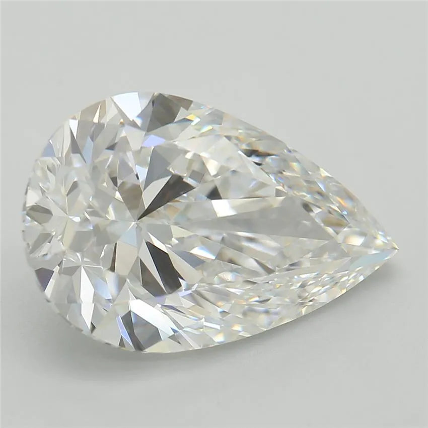 3.55ct Pear Lab Grown Diamond (Colour E, Clarity VVS2, IGI Certified)