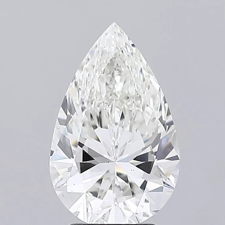 3.55ct Pear Lab Grown Diamond (Colour G, Clarity VS1, IGI Certified)
