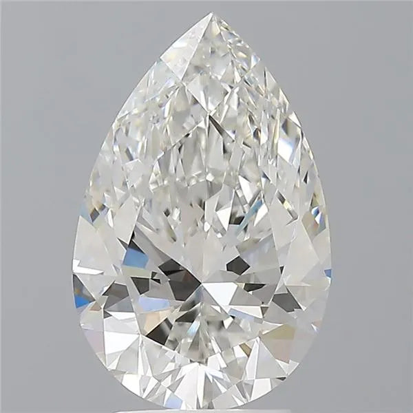 3.55ct Pear Lab Grown Diamond (Colour G, Clarity VS1, IGI Certified)