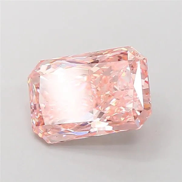 3.55ct Radiant Lab Grown Diamond (Colour Fancy Intense Pink, Clarity VS2, IGI Certified)