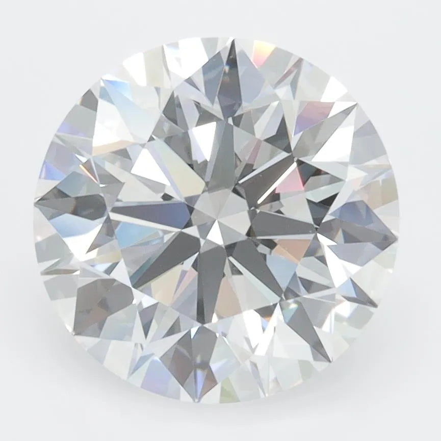 3.55ct Round Lab Grown Diamond (Colour D, Clarity IF, Cut EX, GIA Certified)