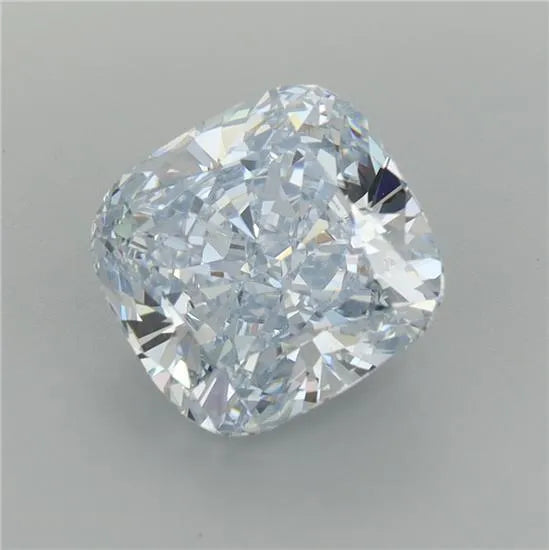 3.56ct Cushion modified Lab Grown Diamond (Colour Fancy Light Blue, Clarity VS1, IGI Certified)