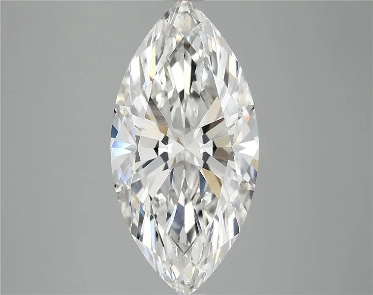3.56ct Marquise Lab Grown Diamond (Colour F, Clarity VVS2, IGI Certified)