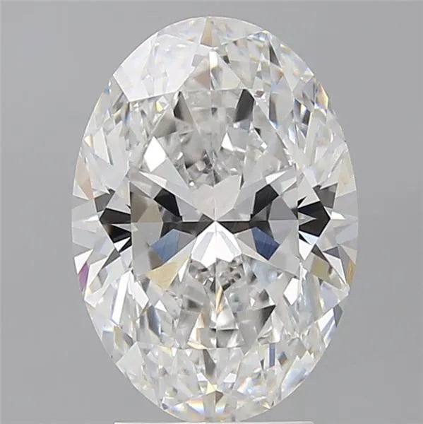 3.56ct Oval Lab Grown Diamond (Colour E, Clarity VVS1, IGI Certified)