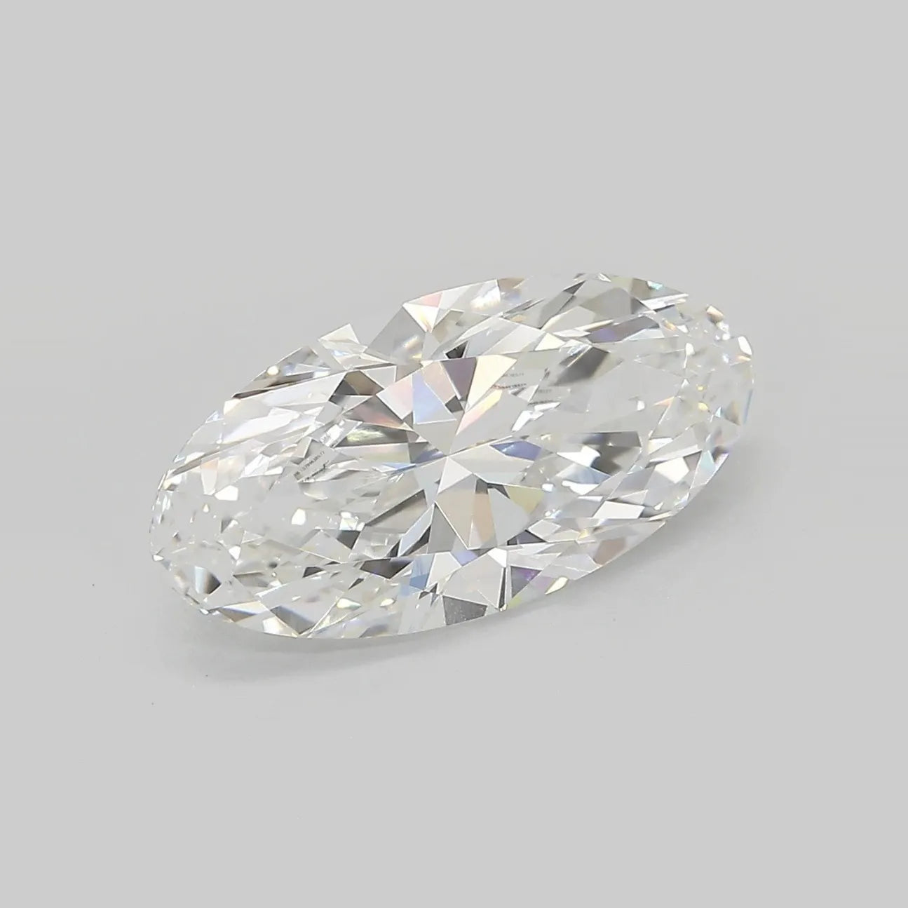 3.56ct Oval Lab Grown Diamond (Colour E, Clarity VVS2, IGI Certified)