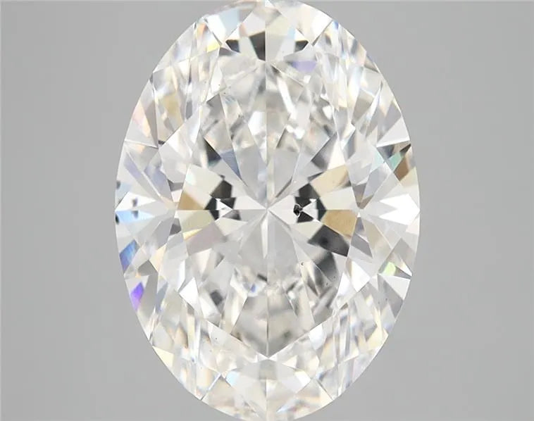 3.56ct Oval Lab Grown Diamond (Colour F, Clarity SI1, GIA Certified)
