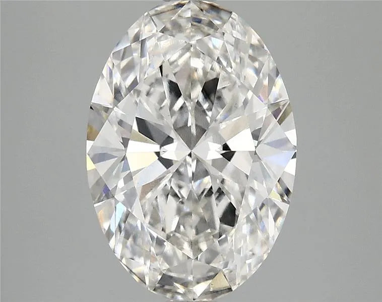 3.56ct Oval Lab Grown Diamond (Colour F, Clarity VS2, IGI Certified)