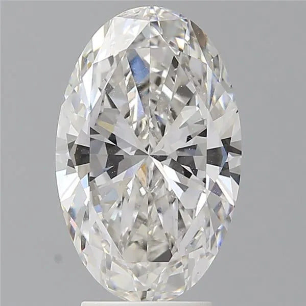 3.56ct Oval Lab Grown Diamond (Colour F, Clarity VVS2, IGI Certified)