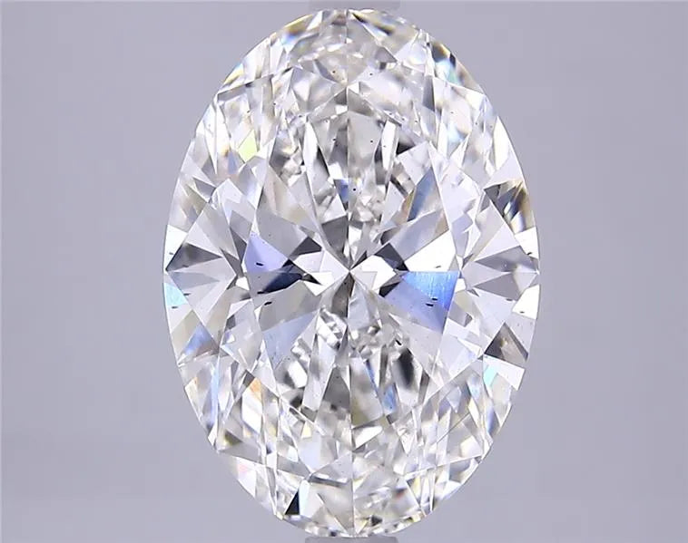 3.56ct Oval Lab Grown Diamond (Colour G, Clarity SI1, IGI Certified)