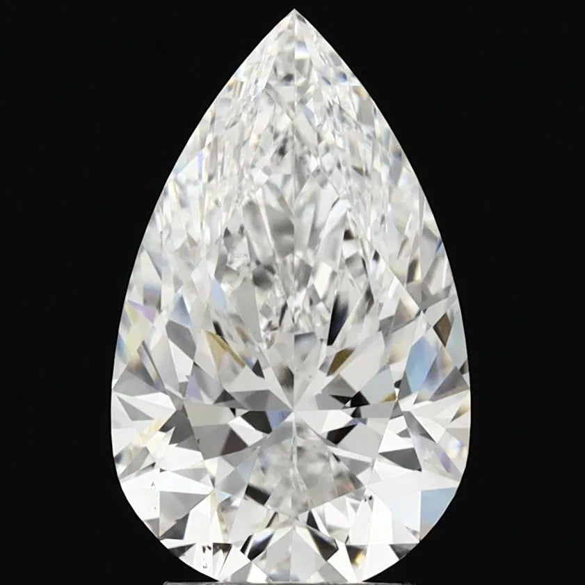 3.56ct Pear Lab Grown Diamond (Colour D, Clarity VVS2, IGI Certified)