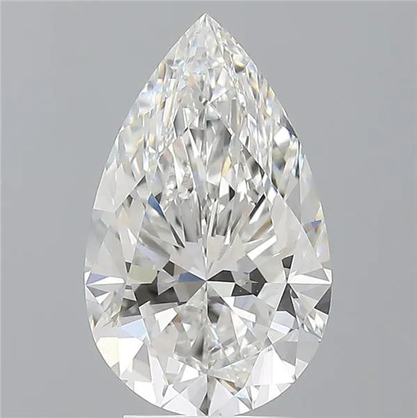 3.56ct Pear Lab Grown Diamond (Colour E, Clarity VVS2, IGI Certified)