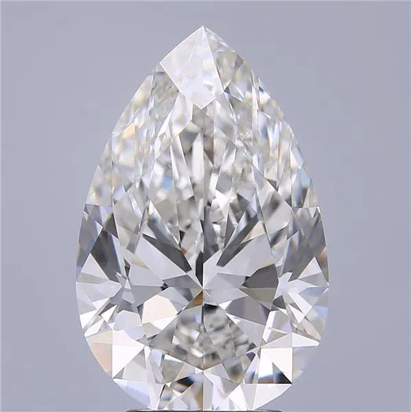 3.56ct Pear Lab Grown Diamond (Colour G, Clarity VVS2, IGI Certified)