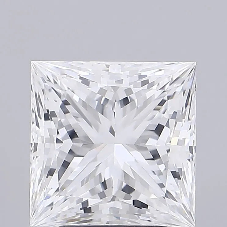 3.56ct Princess Lab Grown Diamond (Colour D, Clarity VVS1, IGI Certified)