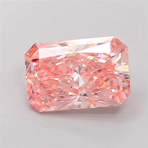3.56ct Radiant Lab Grown Diamond (Colour Fancy Vivid Pink, Clarity VS1, IGI Certified)