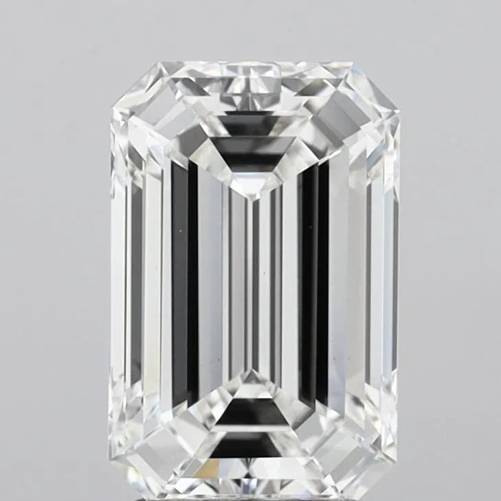 3.57ct Emerald Lab Grown Diamond (Colour F, Clarity VS1, IGI Certified)