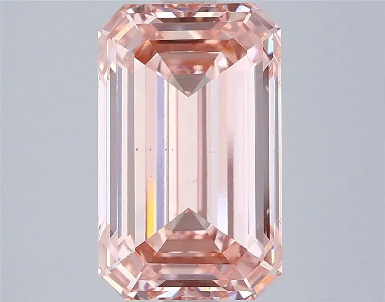 3.57ct Emerald Lab Grown Diamond (Colour Fancy Intense Pink, Clarity VS1, IGI Certified)