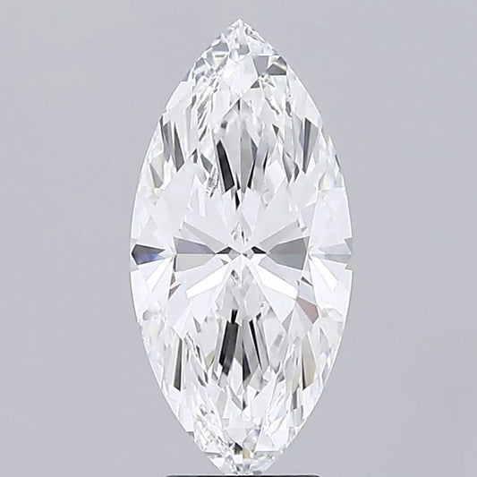 3.57ct Marquise Lab Grown Diamond (Colour D, Clarity VVS1, IGI Certified)
