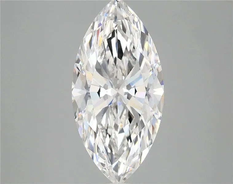 3.57ct Marquise Lab Grown Diamond (Colour E, Clarity VVS2, IGI Certified)