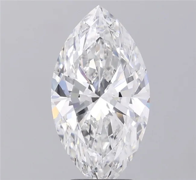 3.57ct Marquise Lab Grown Diamond (Colour E, Clarity VVS2, IGI Certified)