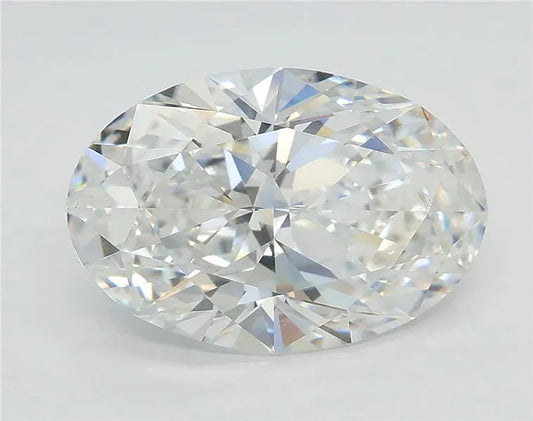 3.57ct Oval Lab Grown Diamond (Colour D, Clarity VS1, GIA Certified)