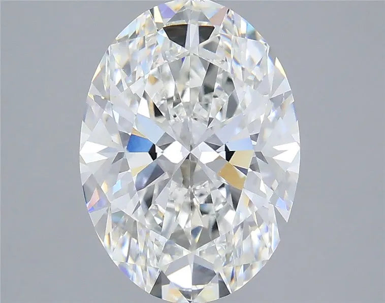 3.57ct Oval Lab Grown Diamond (Colour F, Clarity VVS2, IGI Certified)