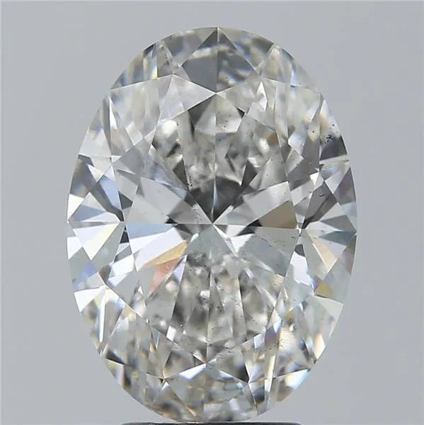3.57ct Oval Lab Grown Diamond (Colour G, Clarity SI1, IGI Certified)