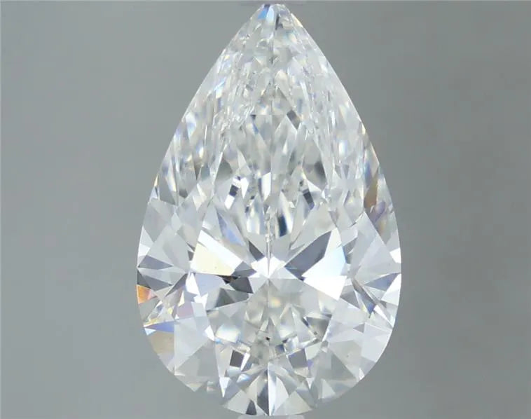 3.57ct Pear Lab Grown Diamond (Colour F, Clarity VS2, Cut EX, IGI Certified)