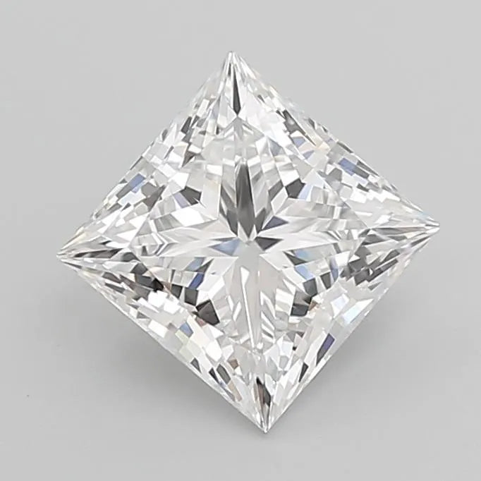3.57ct Princess Lab Grown Diamond (Colour E, Clarity VVS2, GIA Certified)