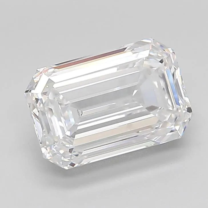 3.58ct Emerald Lab Grown Diamond (Colour D, Clarity VVS1, IGI Certified)