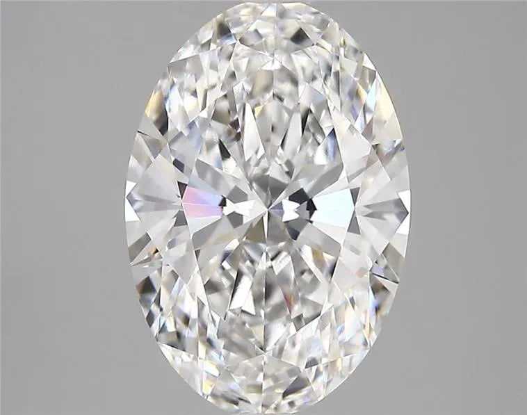 3.58ct Oval Lab Grown Diamond (Colour E, Clarity VVS2, Cut EX, GIA Certified)