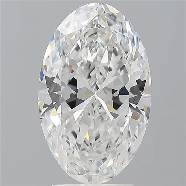 3.58ct Oval Lab Grown Diamond (Colour E, Clarity VVS2, IGI Certified)