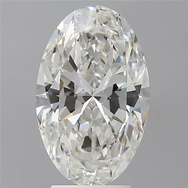 3.58ct Oval Lab Grown Diamond (Colour F, Clarity VVS1, IGI Certified)