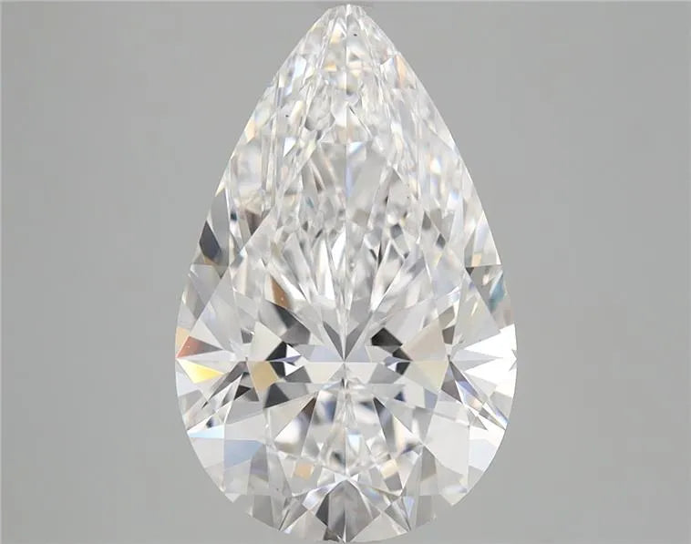 3.58ct Pear Lab Grown Diamond (Colour D, Clarity VS1, IGI Certified)