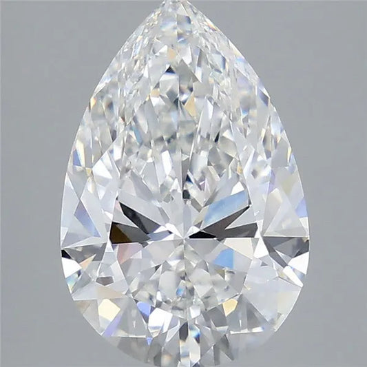 3.58ct Pear Lab Grown Diamond (Colour D, Clarity VVS1, IGI Certified)