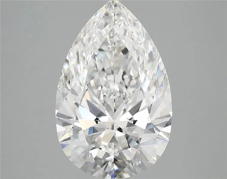 3.58ct Pear Lab Grown Diamond (Colour E, Clarity VVS2, IGI Certified)