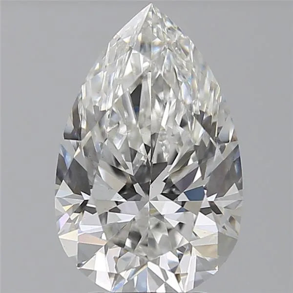 3.58ct Pear Lab Grown Diamond (Colour F, Clarity VS1, IGI Certified)
