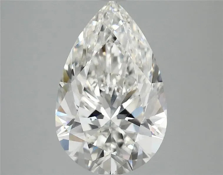 3.58ct Pear Lab Grown Diamond (Colour G, Clarity VVS2, IGI Certified)