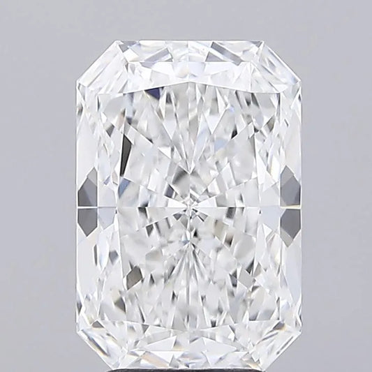 3.58ct Radiant Lab Grown Diamond (Colour E, Clarity IF, IGI Certified)