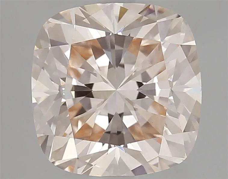 3.59ct Cushion brilliant Lab Grown Diamond (Colour Fancy Pink, Clarity VVS2, IGI Certified)