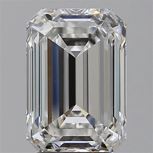 3.59ct Emerald Lab Grown Diamond (Colour E, Clarity VVS2, IGI Certified)