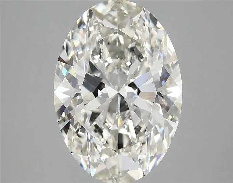 3.59ct Oval Lab Grown Diamond (Colour G, Clarity VS2, IGI Certified)
