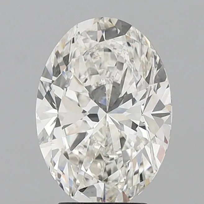 3.59ct Oval Lab Grown Diamond (Colour H, Clarity VVS2, IGI Certified)