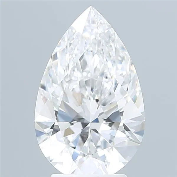 3.59ct Pear Lab Grown Diamond (Colour D, Clarity VVS2, IGI Certified)
