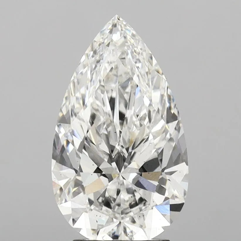 3.59ct Pear Lab Grown Diamond (Colour E, Clarity VS2, IGI Certified)