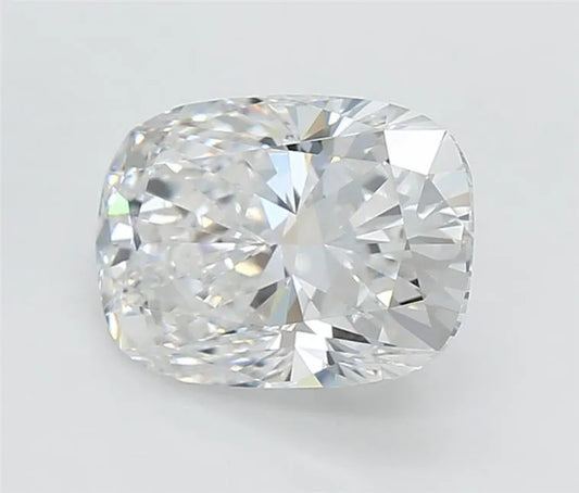 3.60ct Cushion modified Lab Grown Diamond (Colour E, Clarity VVS1, GIA Certified)