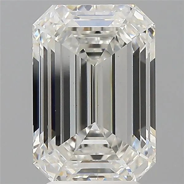 3.60ct Emerald Lab Grown Diamond (Colour F, Clarity VS1, IGI Certified)