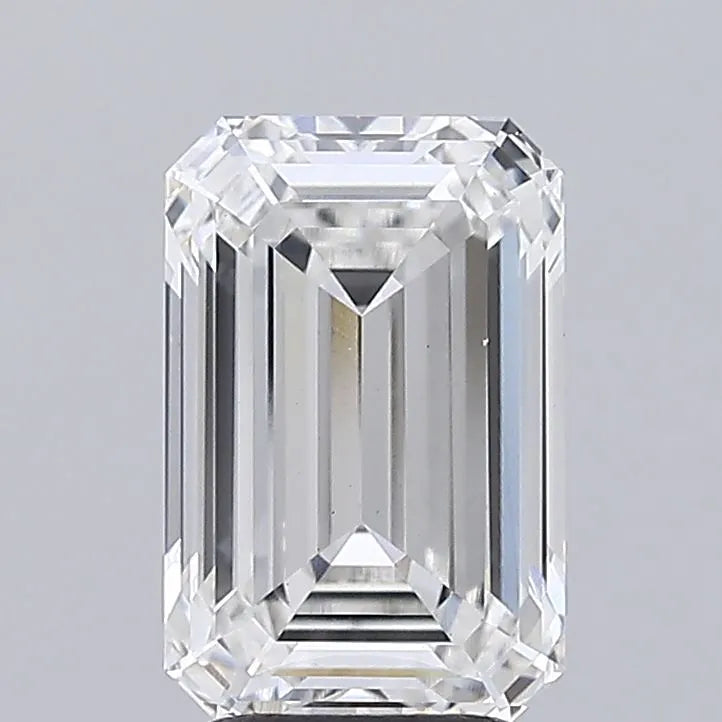 3.60ct Emerald Lab Grown Diamond (Colour G, Clarity VS1, IGI Certified)